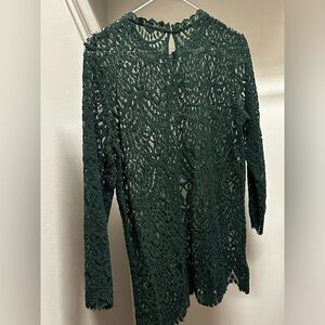 Forest green Woman blouse